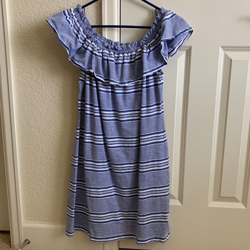 Vineyard Vines Women's Off the Shoulder Dress